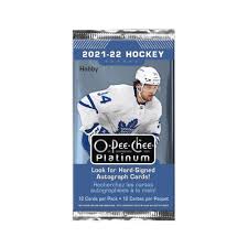2021-22 Upper Deck O-Pee-Chee Platinum Hockey Hobby Pack