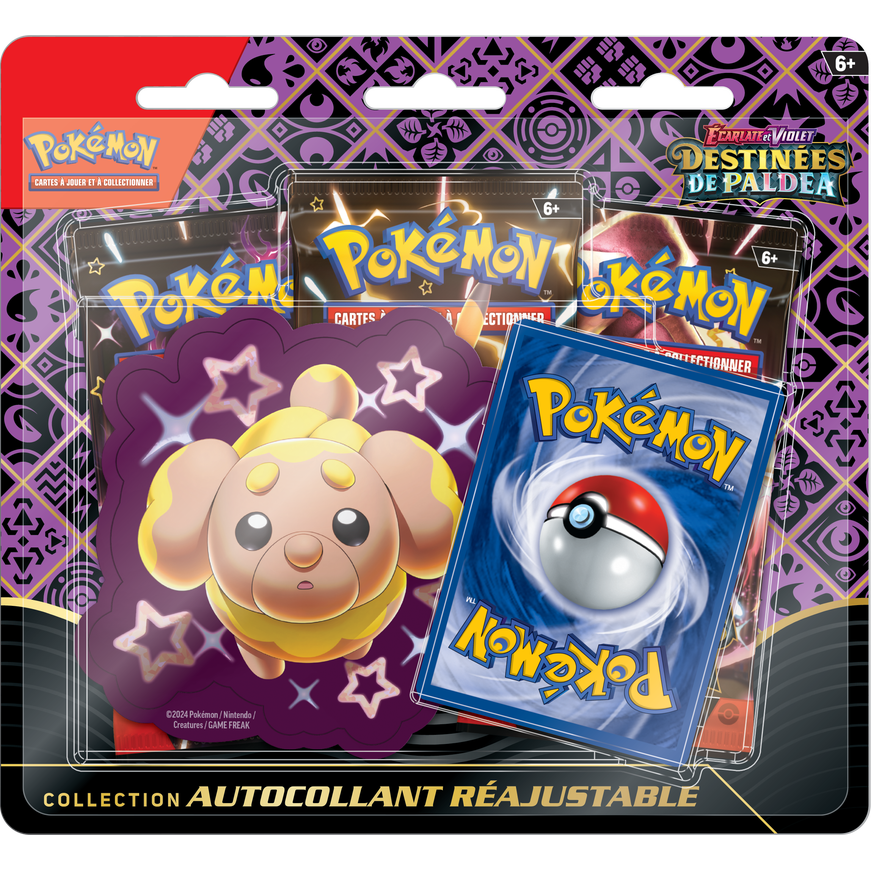 Pokémon TCG: Scarlet & Violet-Paldean Fates Tech Sticker Collection (French)