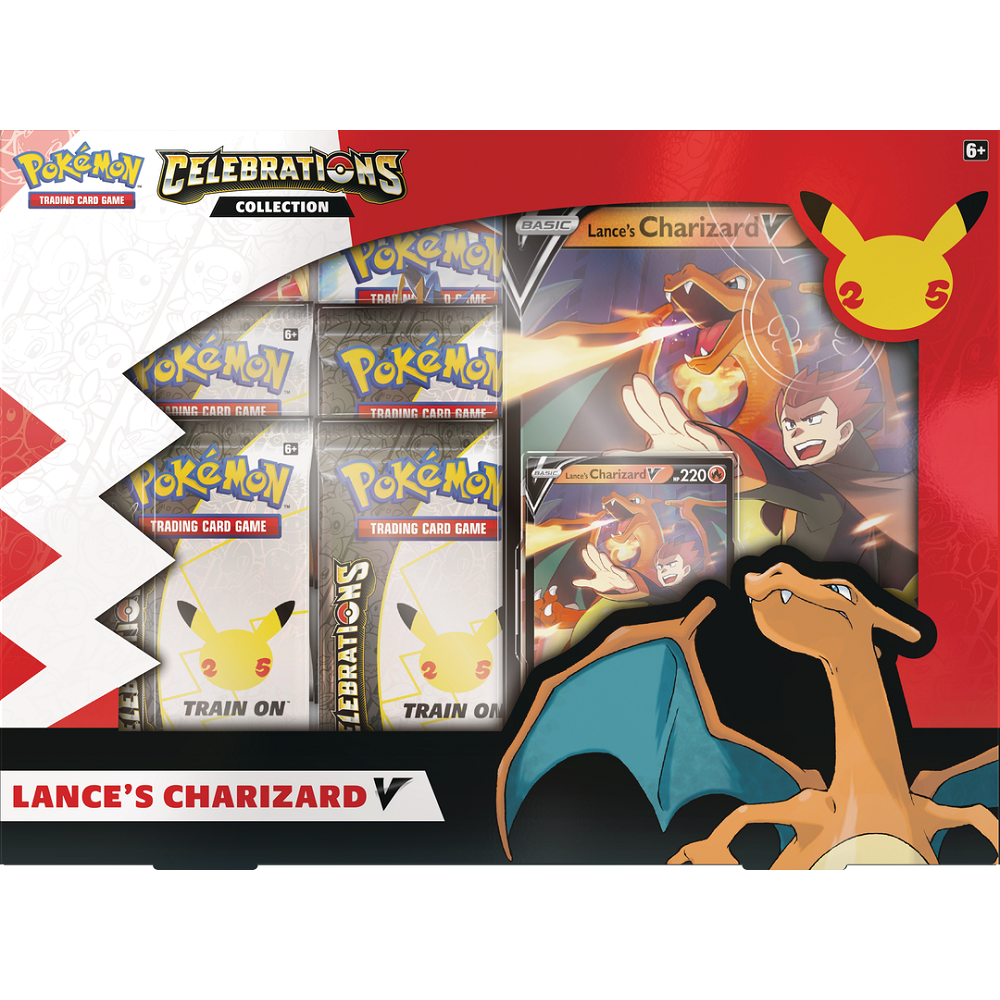 Pokémon TCG: Celebrations Collection Lance’s Charizard V/Dark Sylveon V