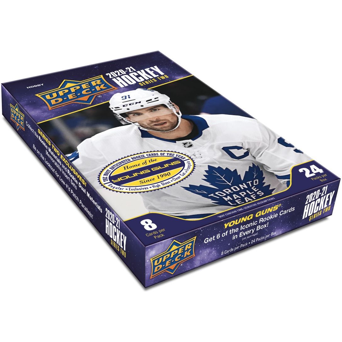 2020-21 Upper Deck Series 2 Hockey Hobby Box