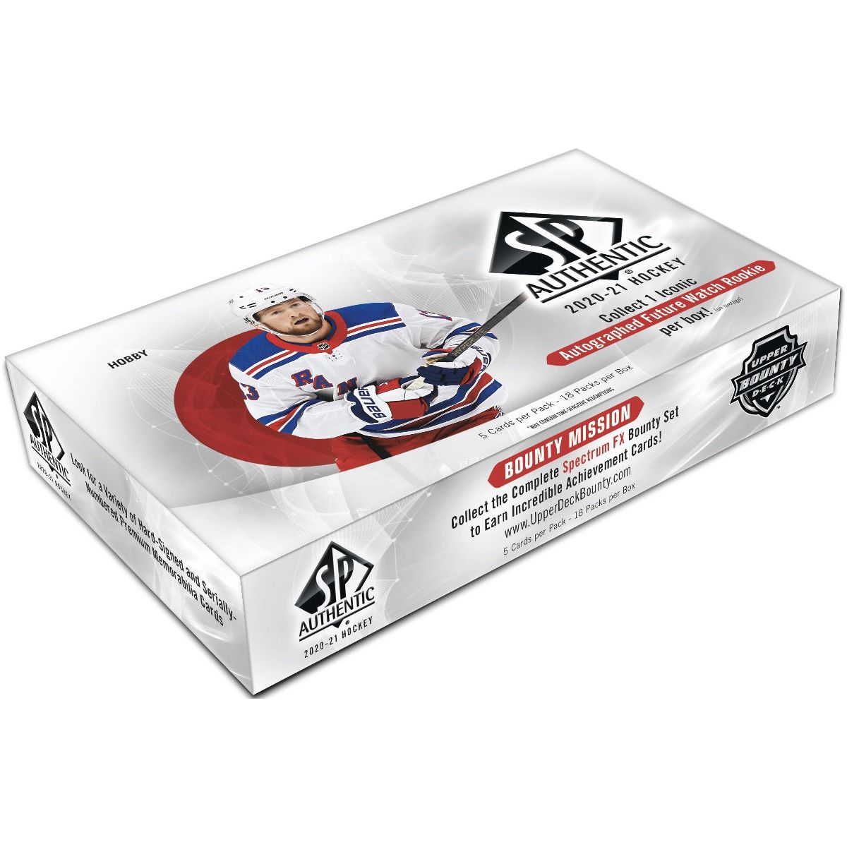 2020-21 Upper Deck SP Authentic Hockey Hobby Box