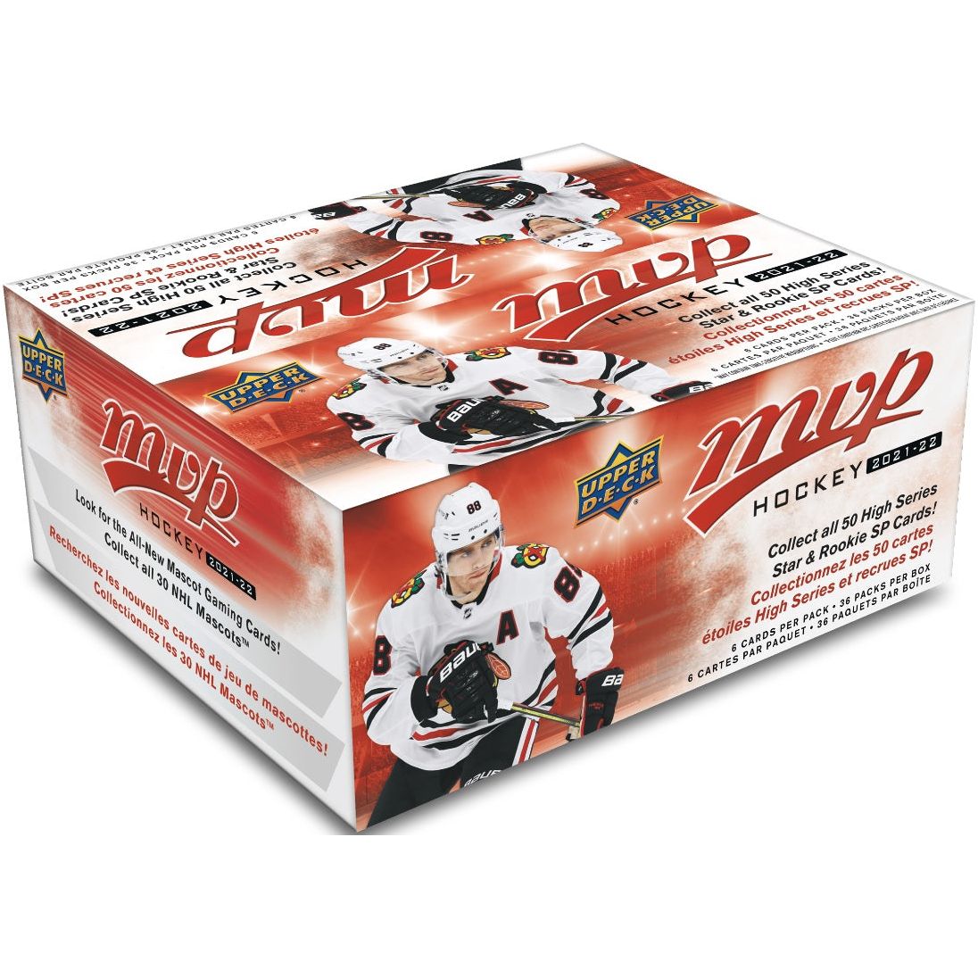 2021-22 Upper Deck MVP Hockey Retail Box