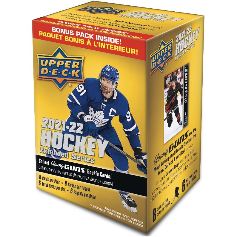 2021-22 Upper Deck Extended Hockey Blaster