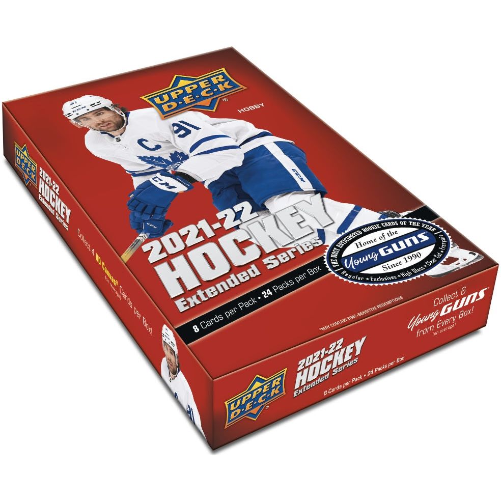 2021-22 Upper Deck Extended Hockey Hobby Box