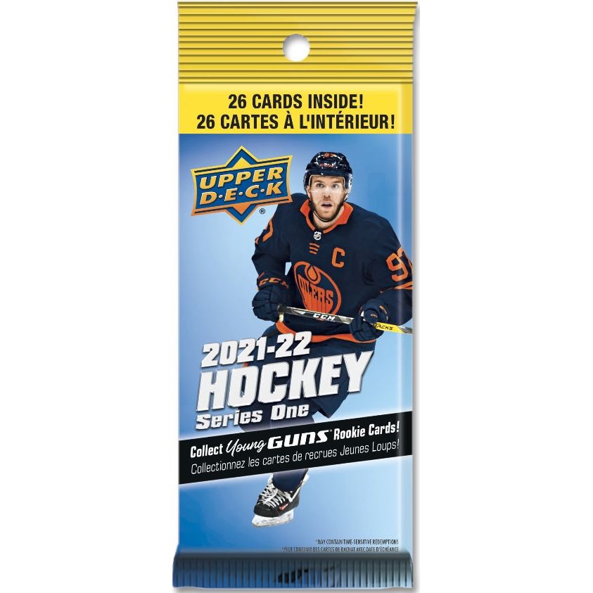 2021-22 Upper Deck Series 1 Hockey Fat Pack