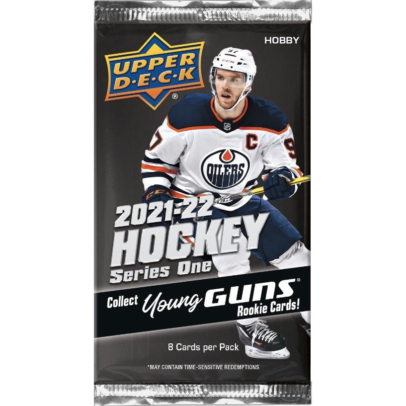 2021-22 Upper Deck Series 1 Hockey Hobby Pack