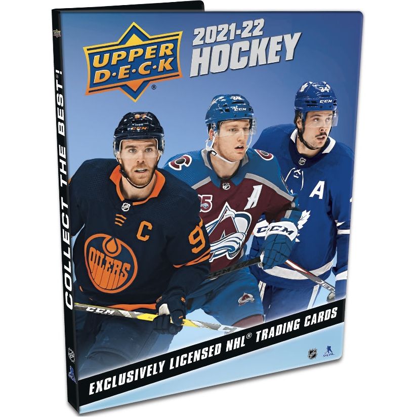 2021-22 Upper Deck Series 1 Hockey Starter Kit Binder