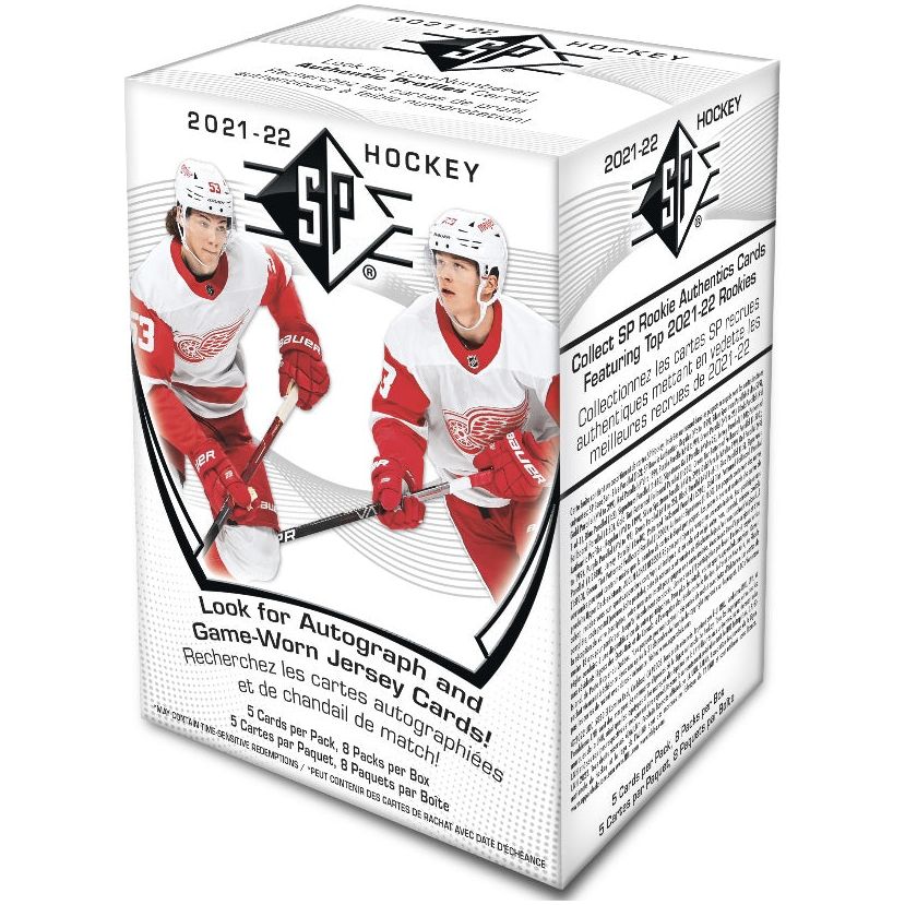 2021-22 Upper Deck SP Hockey Blaster Box