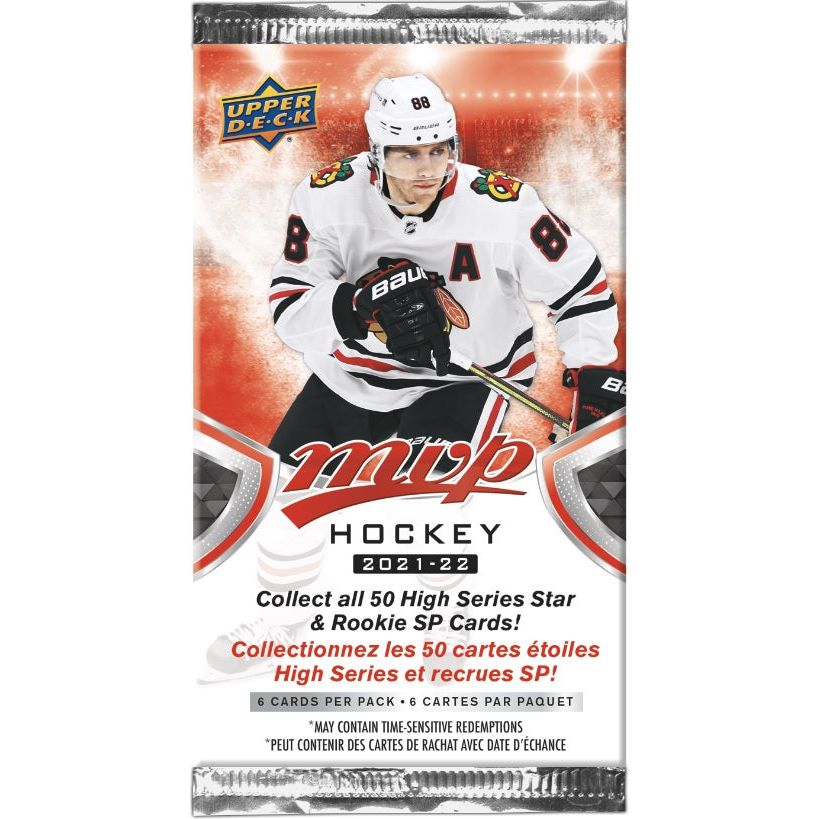 2021-22 Upper Deck MVP Hockey Retail Pack