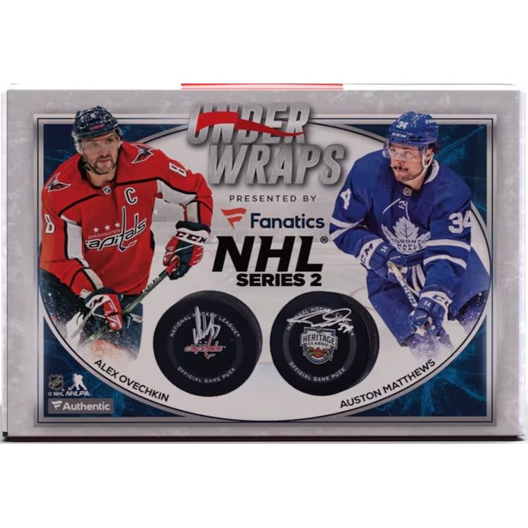 2023-24 Fanatics Under Wraps Autographed (Series 2) Hockey Puck