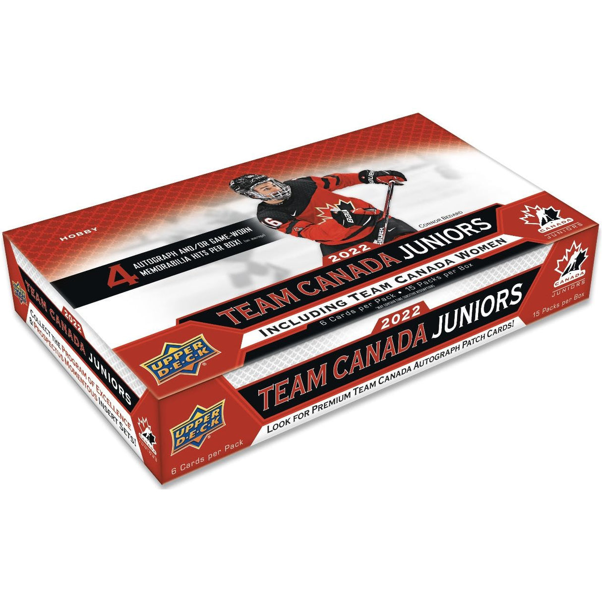 2022 Upper Deck Team Canada Juniors Hockey Hobby Box