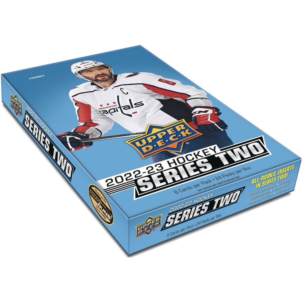 2022-23 Upper Deck Series Two Hockey Hobby Box