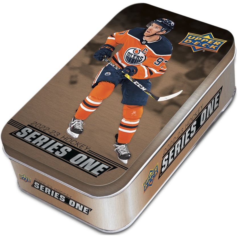 2022-23 Upper Deck Series 1 Hockey Tin