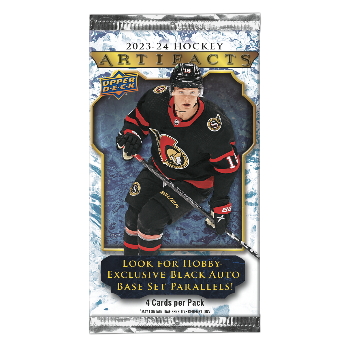 2023-24 Upper Deck Artifacts Hockey Hobby Pack