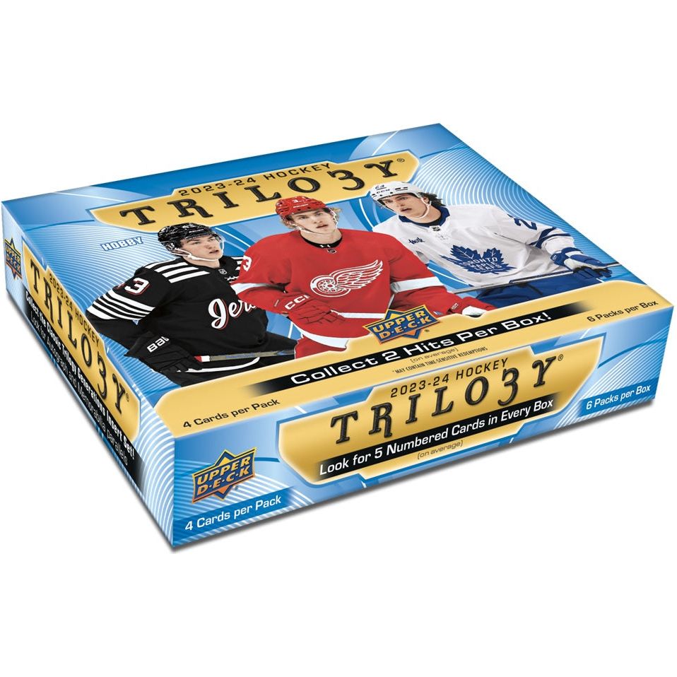 2023-24 Upper Deck Trilogy Hockey Hobby Box