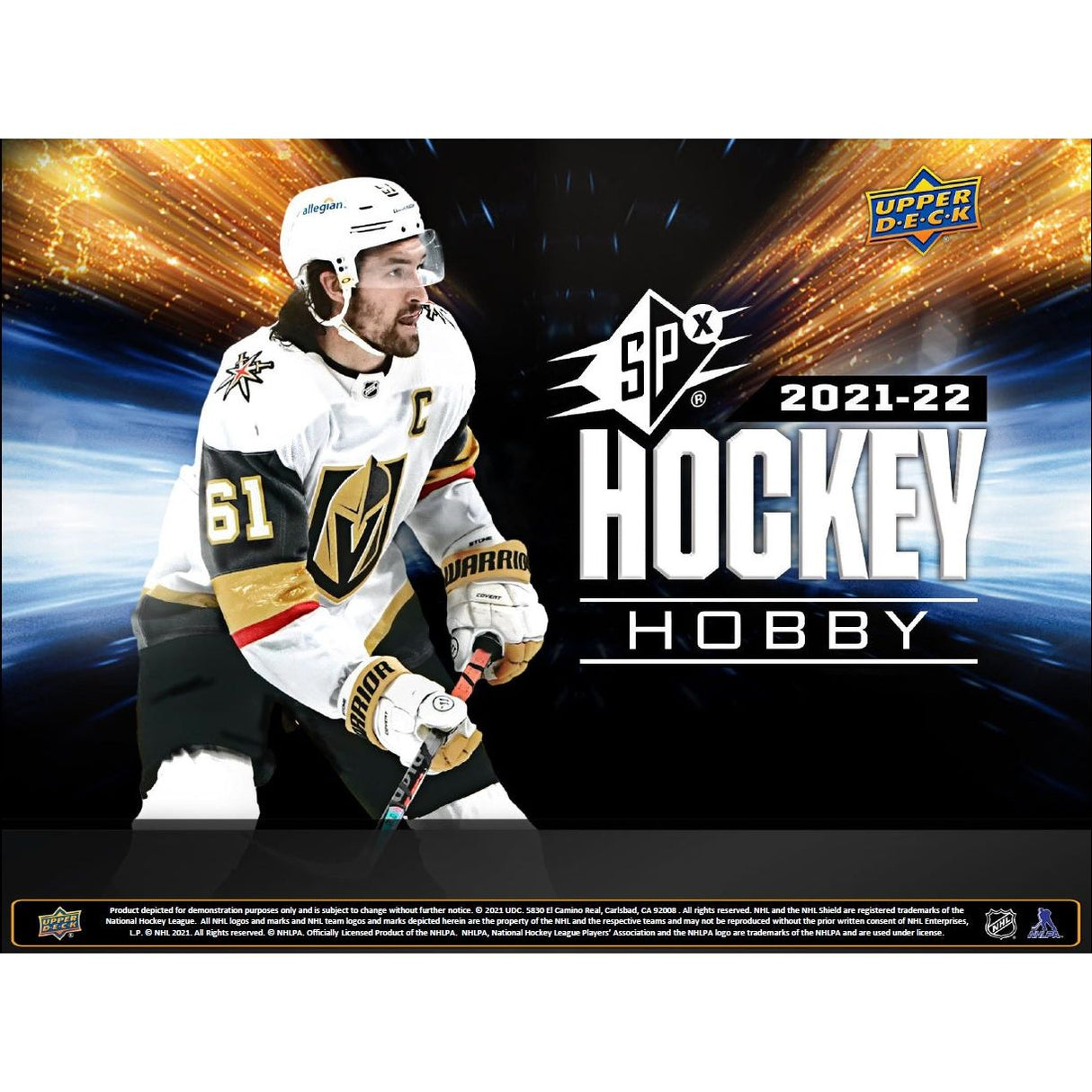 2021-22 Upper Deck SPX Hockey Hobby Box