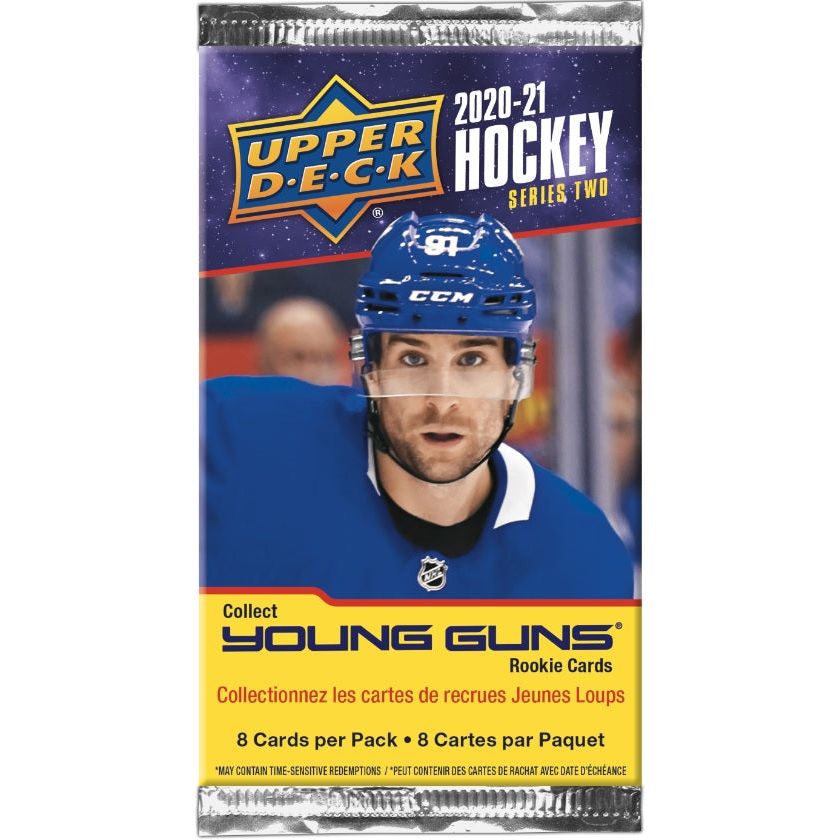 2020-21 Upper Deck Series 2 Hockey Retail Pack