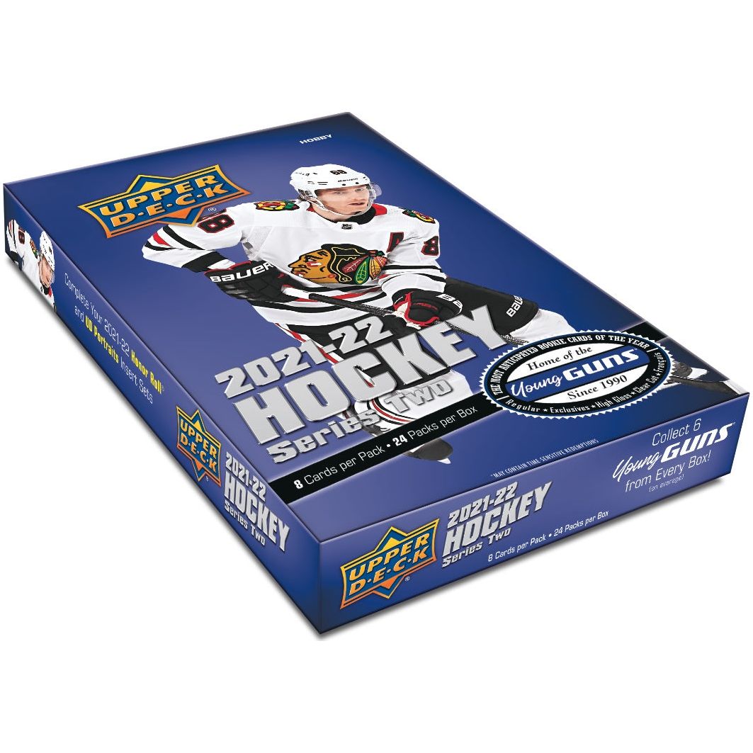 2021-22 Upper Deck Series 2 Hockey Hobby Box