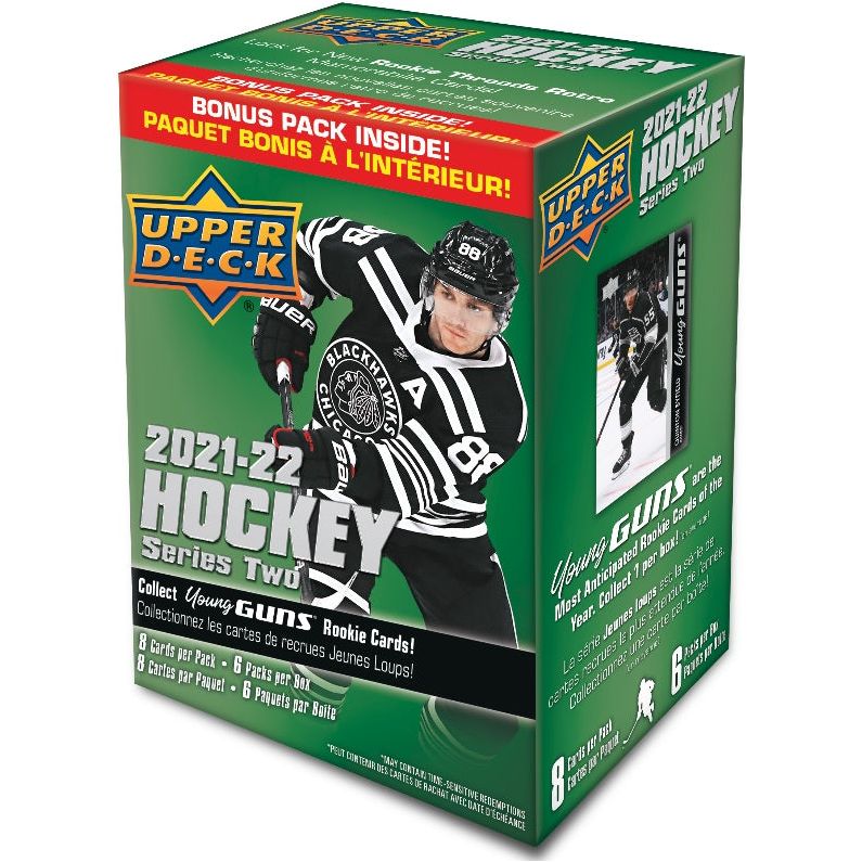 2021-22 Upper Deck Series 2 Hockey Blaster