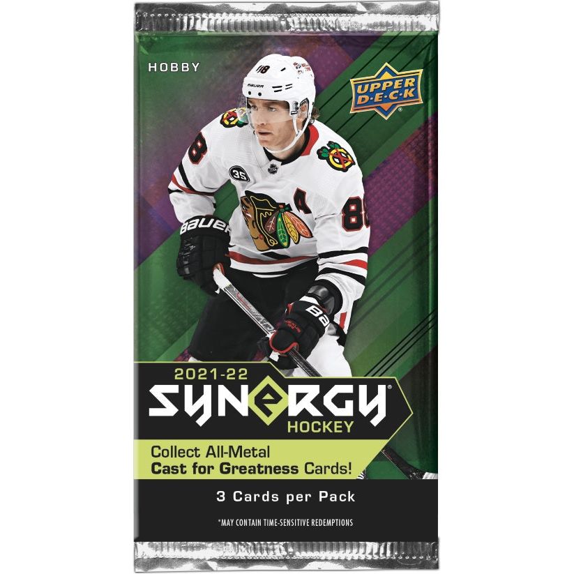 2021-22 Upper Deck Synergy Hockey Hobby Pack