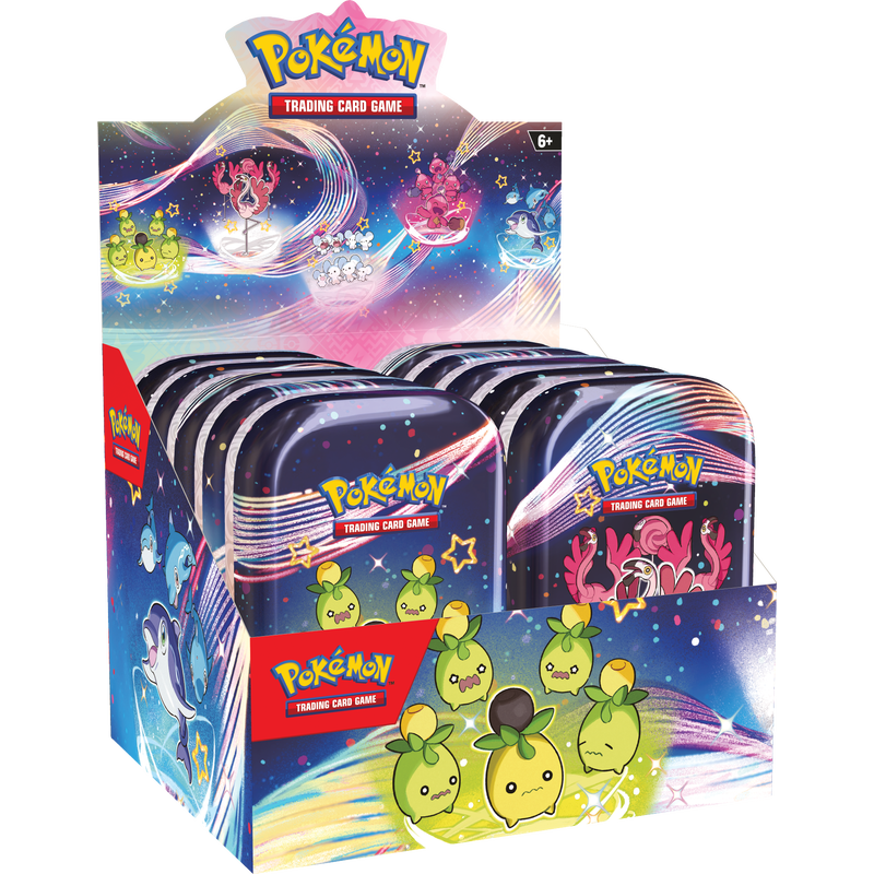 Pokémon TCG: Paldean Fates Mini Tins Display Box