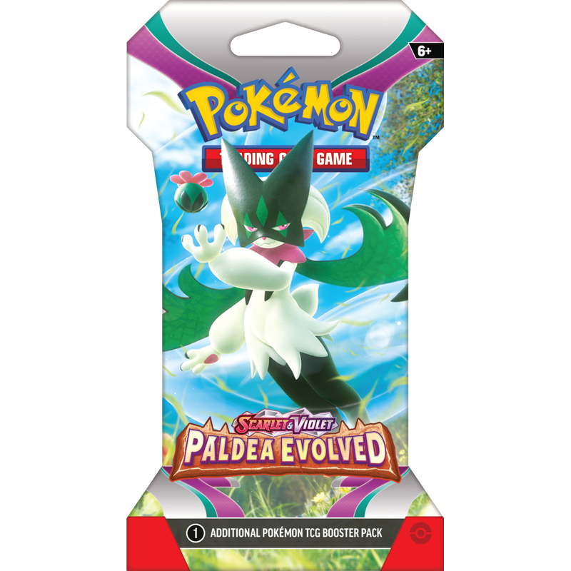 Pokémon TCG: Scarlet & Violet-Paldea Evolved Sleeved Booster Pack
