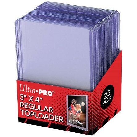 Ultra Pro Topload 3x4 Regular Clear 25ct - Toploader