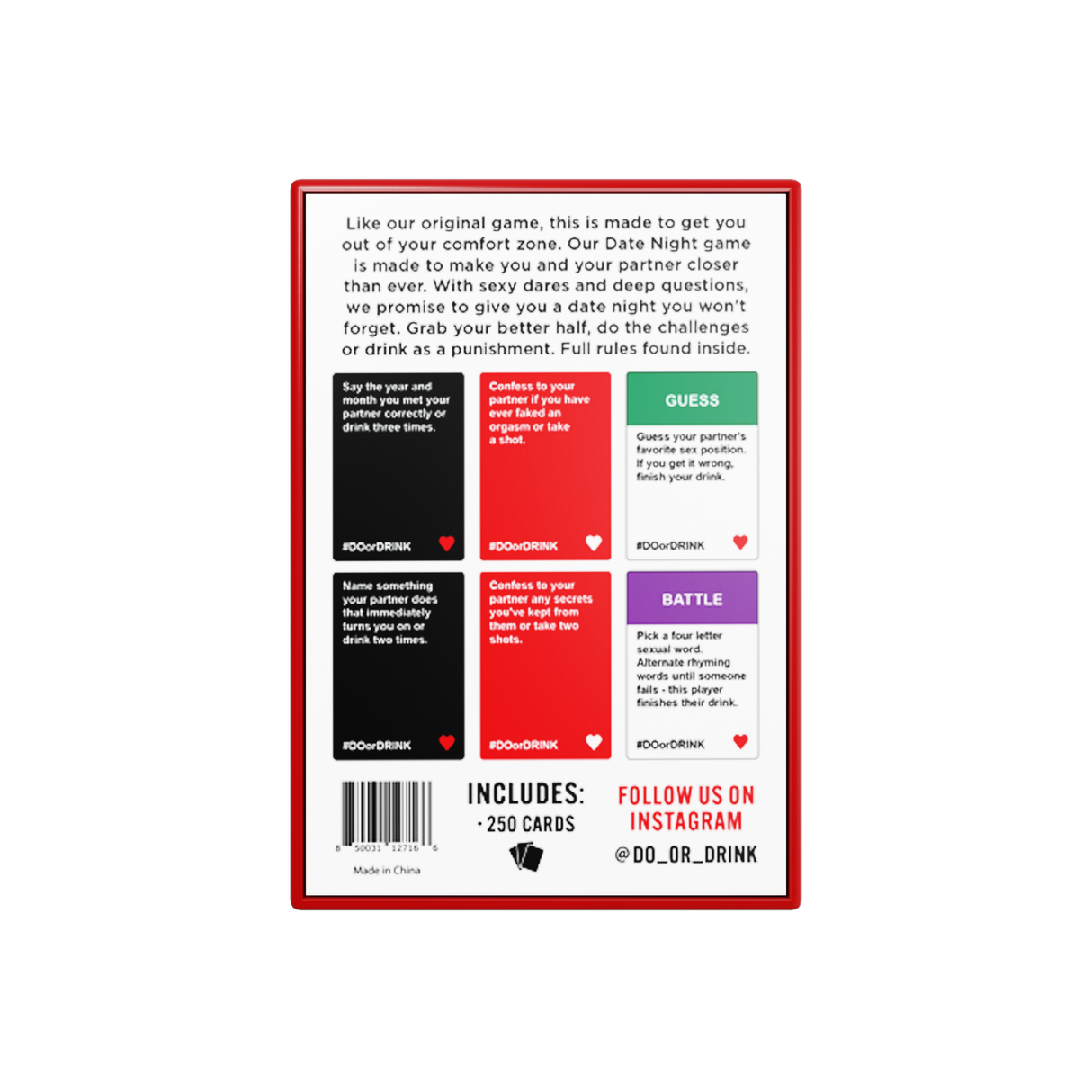 Do Or Drink Date Night (Wasted)