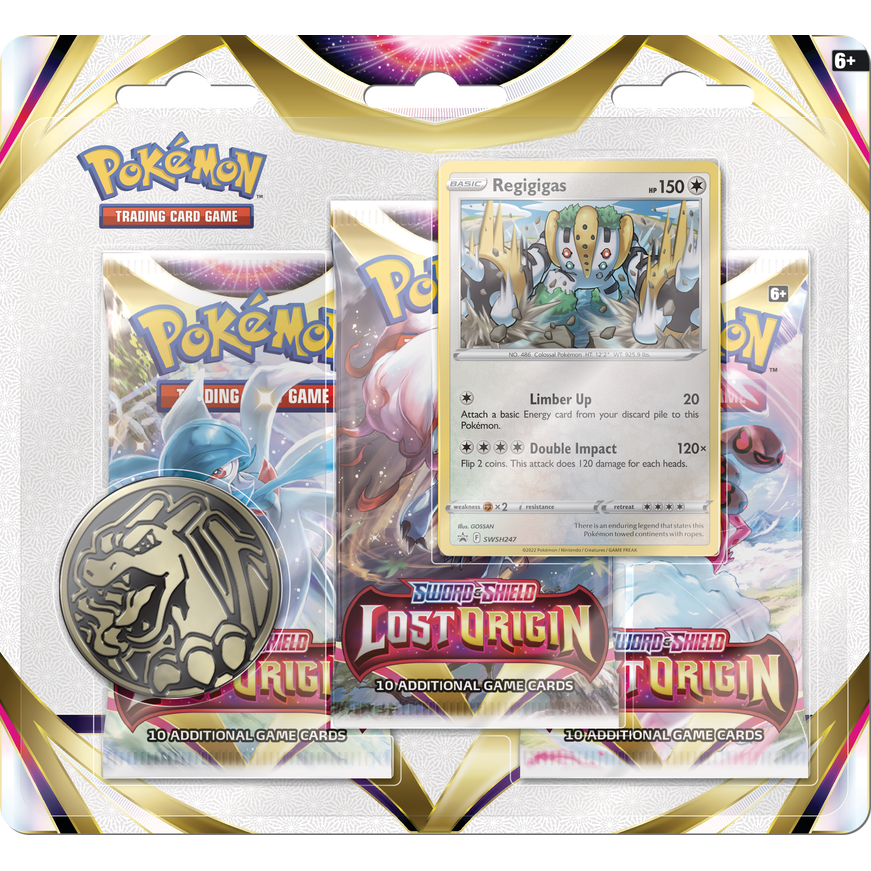 Pokémon TCG: Sword & Shield-Lost Origin 3 Booster Pack