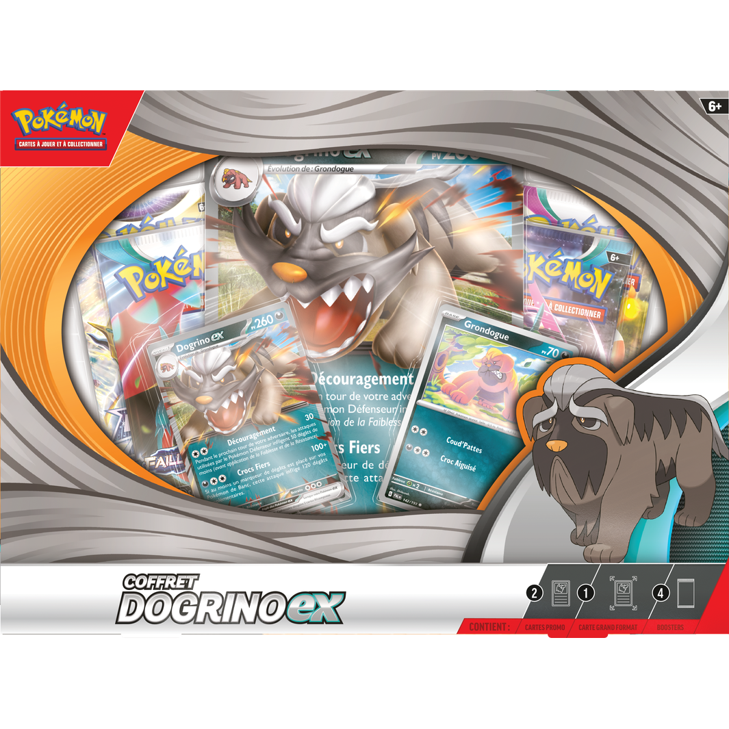 Pokémon TCG: Mabosstiff Ex Box (French)