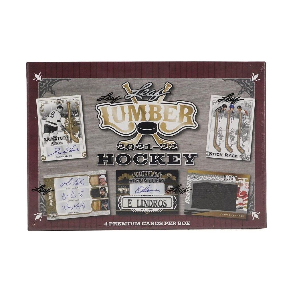 2021-22 Leaf Lumber Hockey Hobby Box